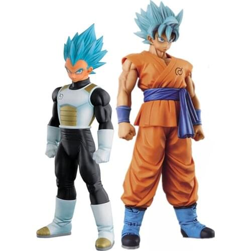 Anime Dragon Ball Z Resurrection F Goku & Vegeta Super Saiyan God PVC Action Figure Collectible Model Toys Figurines Brinquedos