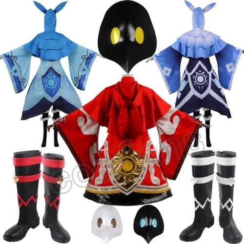 Genshin Impact hilichurl COS clothing water system fire system ice system abyss mage hilichurl cosplay Shoes