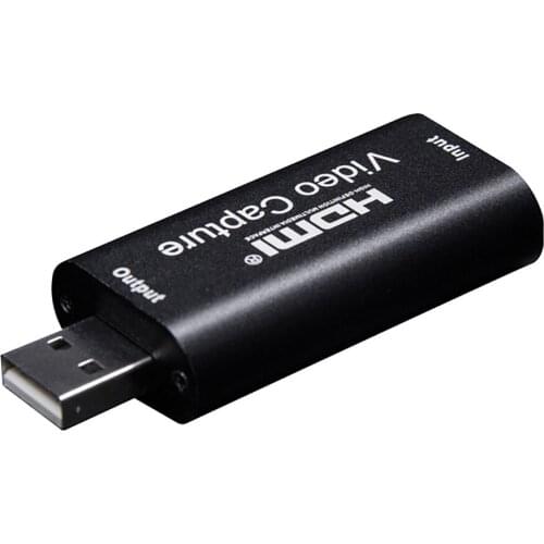 4K Video Capture Card USB 3.0 2.0 HDMI Video Grabber Record Box for PS4 Game DVD Camcorder Camera Recording Live Streaming