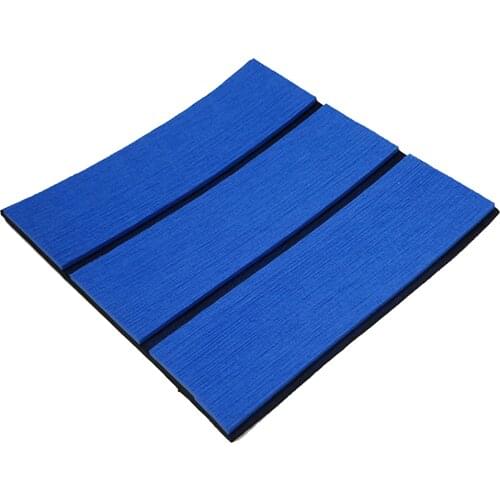 Boats Flooring Decking Sheet, Non-Slip EVA Foam Faux Teak Marine Mat for Car RV Motorhome Floor