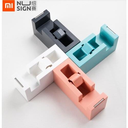 New Xiaomi Nusign Tape Cutter Dispenser Portable Large Stationery Adhesive Sealing Tape Table Base Dispenser Office Supplies