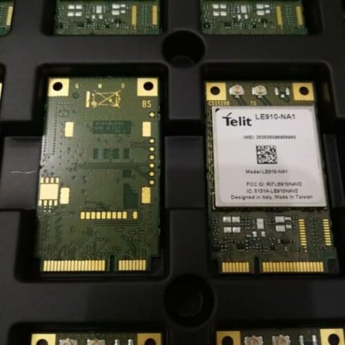 Telit LE910 series LE910-NA1 LTE Cat1 mini pcie module for North America AT&T T-Mobile 4G bands B2 B4 B5 B12/B13 3G bands B2 B5