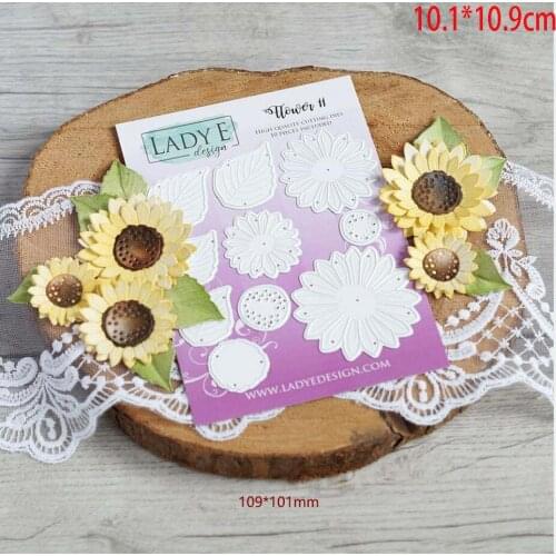 Chrysanthemum album frame New Dies 2021 Metal Christmas Dies DIY Dies photo album cutting dies Scg new die for cutting label die