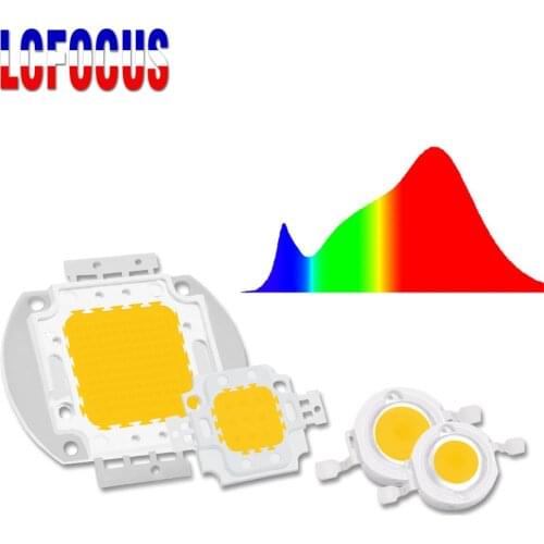 1W 3W 5W 10W 20W 30W 50W 100W LED Grow Light Chip COB Full Spectrum 400-840nm For Indoor Plant Vegetable Flower Seeding Growing