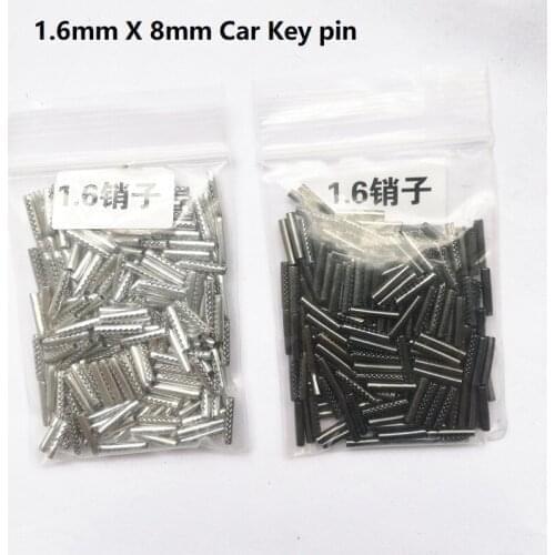 XIEAILI OEM 400Pcs 1.6mmx8mm Car Key Latch Folding Remote Key Pin For Locksmith Remote Key Embryo Latch S679