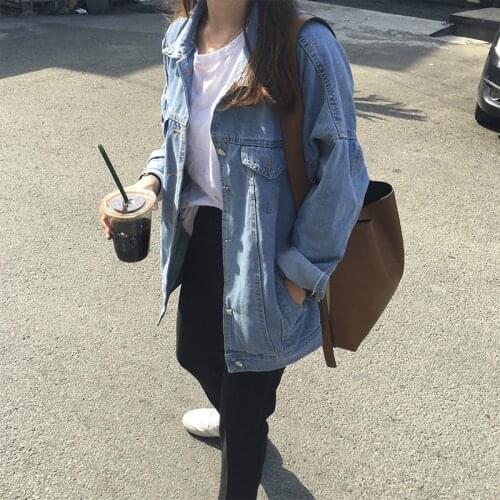 Jeans Jacket Women 2021 New Summer Solid Denim Blue Coats & Jackets Hot Selling Womens Fashion Casual Denim Jacket Tops