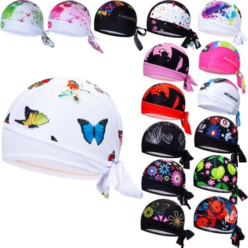 2021 Female Cycling Cap Head Scarf Summer Women Running Riding Bandana Headscarf Ciclismo Pirate Hat Hood Headband