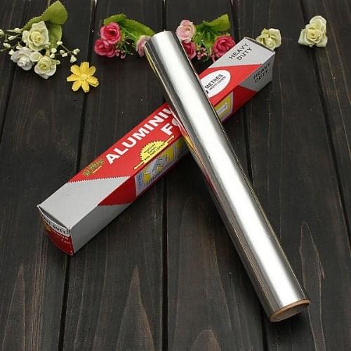 Earth Star BBQ Outdoor Barbecue Tin Foil Barbecue Paper Tools Foil Aluminum Foil Oven Food Grade 30CM*10M 1PCS