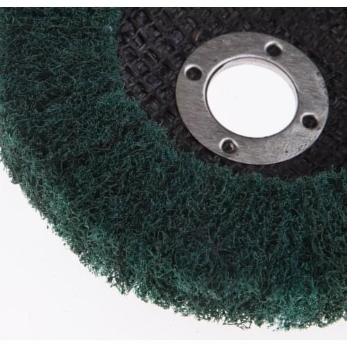 2pcs Scouring Pad Polish Buffing Wheel Cleaning Tools for Glass, Wood, Metal, Marble, No Grit