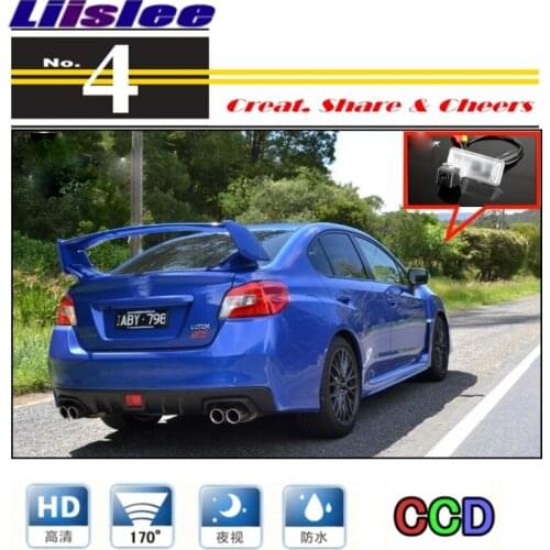 Liislee Car Camera For Subaru WRX / STi (Wagon) rearview Rear View Back Up Camera PAL / NTSC Use | CCD + RCA