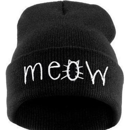Hot Sale Personality Pattern hip-hop Hat , knitting wool Spring Autumn Winter Multi Colors Beanie hats For women and men