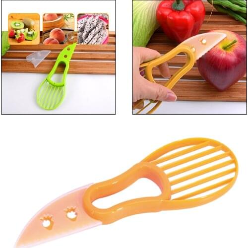 Avocado Slicer Pitter Masher Vegetable Tools Multifunctional Smart Kitchen Cutters & Slicers Fruit Vegetable Gadgets Tools