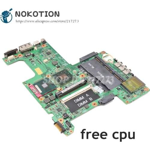 NOKOTION For DELL Inspiron 1525 Laptop Motherboard CN-0PT113 0PT113 CN-0M353G 0M353G 07211-3 48.4W002.031 GM965 DDR2 free cpu