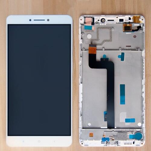 Original 6.44'' LCD For Xiaomi MI Max LCD Display Touch Screen Digitizer Assembly Frame For XIAOMI Mi Max LCD Replacement