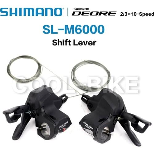 Shimano Deore SL-M6000 Shifting Lever Clamp 2/3x10 speed right and left MTB Shifting Levers 20/30 speed Mountain Bikes Parts