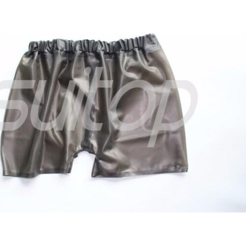 100% handmade sexy latex sportpants BOXER SHORTS