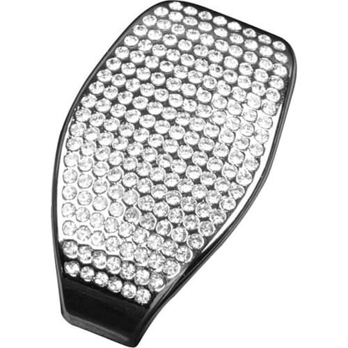 Styling Shiny Gear Shift Knob Trim Sticker Creative Faux Crystal Decor for Honda Civic 10 Generation Car Interior Accessories