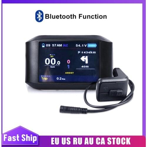 E-bike Bluetooth 750C LCD Display Indicator For Bafang Mid Motor BBS01 BBS02 BBSHD Electric Bicycle 36V 48V 52V 60V Conversion