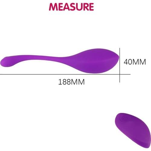 Remote Control Jump Egg Vibrator Liquid Silicone Clitoral Stimulator Vaginal G-spot Massager Erotic Product Sex Toy for Women