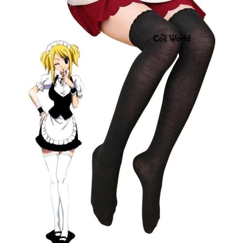 3 Colors Girl Lolita Spring Autumn Laciness Thigh Highs Over The Knee Stockings Long Socks For JK School Uniform Student Clothes