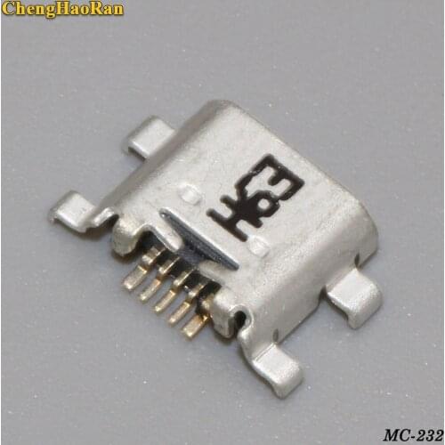 1PCS 5P Micro usb jack Charging Socket For ZTE nubia z5smini Ox2 nx403a z5s mini For Huawei Glory6 / P7 series Tablet Phone