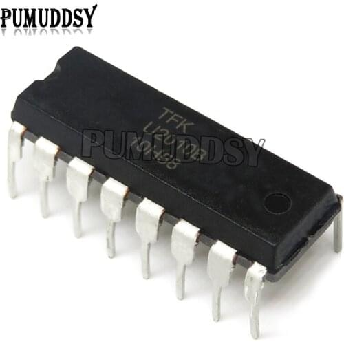2PCS/lot U2010B DIP16 DIP U2010 DIP-16 2010B DIP IC