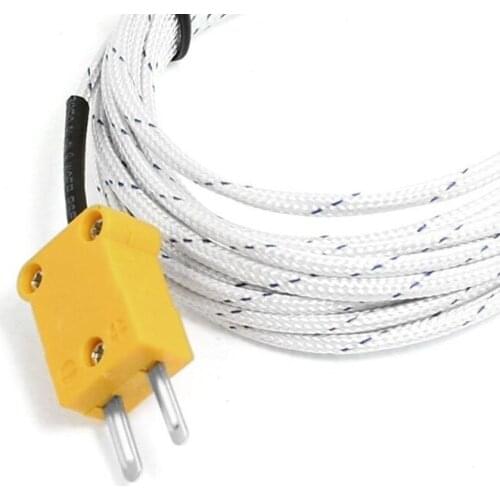 3 Meters 9.8ft K Type Thermocouple Sensor Probe -30 to 400C #8