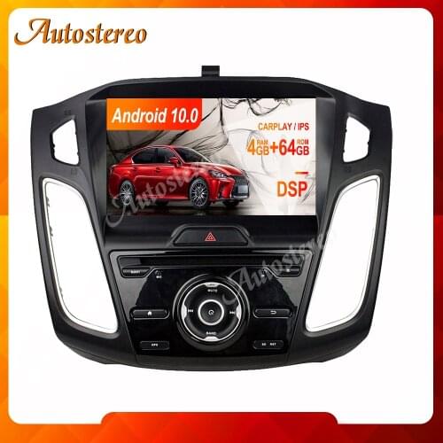 Android 10 Octa Core Car DVD GPS Map Navigation Multimedia Player For Ford Focus 2012-2019 Car Stereo Radio Car player Head Unit