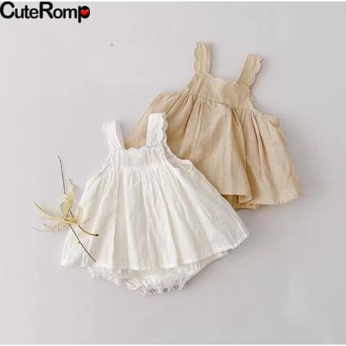 Летние платья для малышек Cuteromp China At AliExpress
