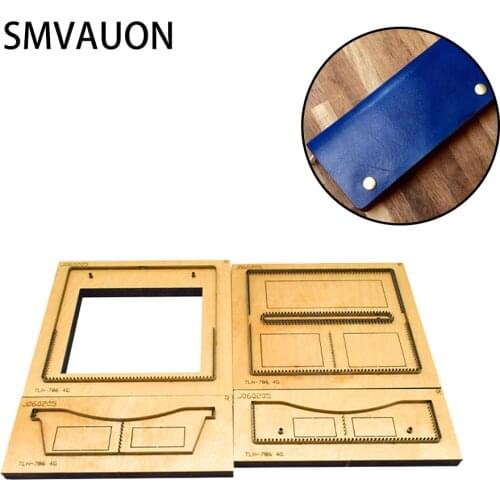 Wooden Die-cutting Wallet Mold Making Decor Supplies Dies Template Cutting Mold Leather Dies Card Package Knife Die