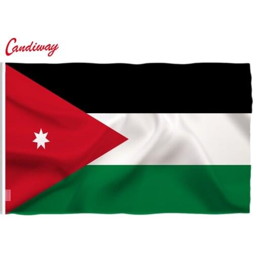 Jordan flag rinternational country flag Outdoor The Hashemite Kingdom of Jordan Polyester Flag 5*3 feet NN143