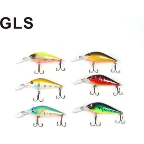 GLS brand new freshwater laser surface bright 8cm/13g color sea fishing 6 colors optional reuse fishing bait