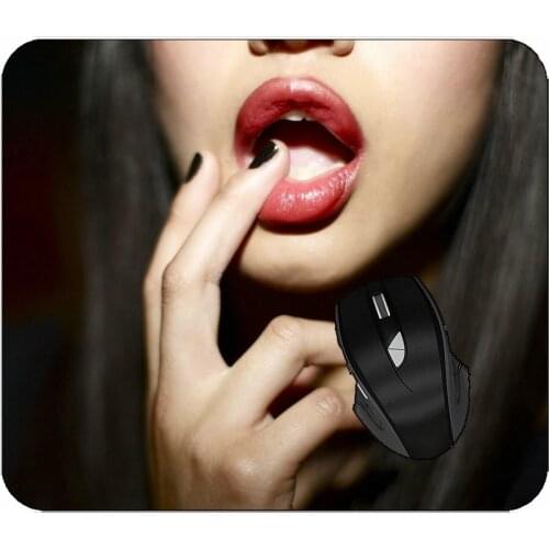 Gaming Mouse Pad Female Lips Lovely Female Professional Mousepad