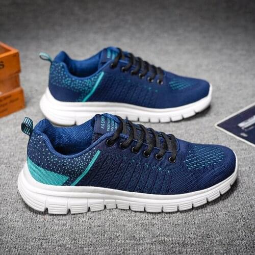 Winter sneakers men shoes tenis lace-ups sports casual shoe warm non slides fashion red blue black