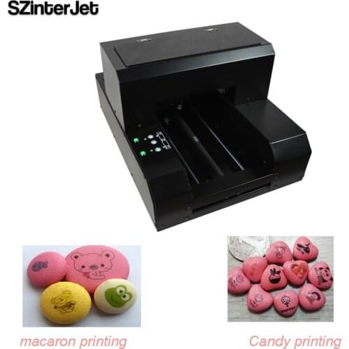M&M candies Flatbed Printer to print personalized gift &Cake&chocolate Printer