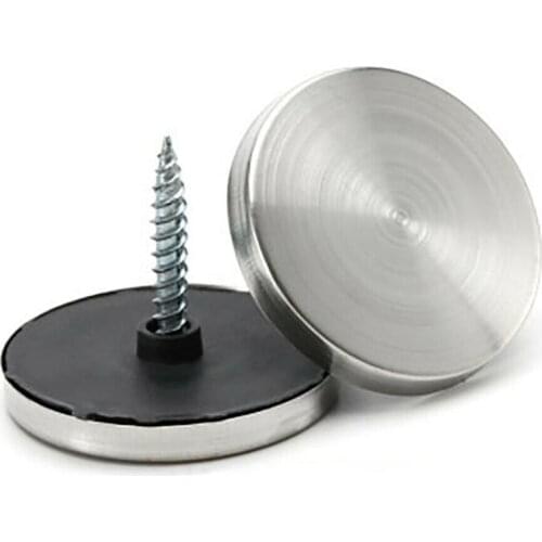 M12-M40 Stainless Steel Advertising Decorative Mirror Glass Screws Nail Acrylic Decorative Nail Cap Cover Fixing Screw Hardware