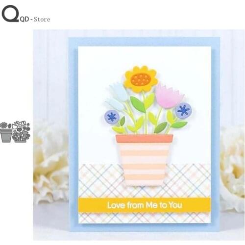 Pot Pot Metal Cutting Dies Scrapbooking Handmade Tools DIY Card Make Mould Model Craft Decoration Wholesale New 2021