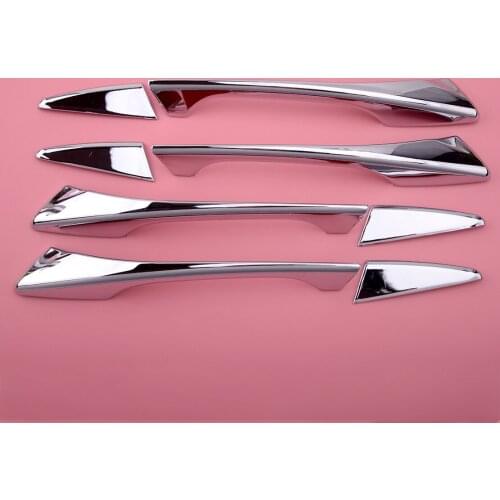 8Pcs/Set Chrome Exterior Door Handle Cover Trim Fit for Acura TLX 2015 2016 2017 2018 2019 2020