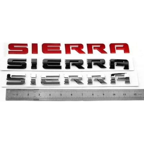 NEW 2019 SIERRA Rear Tailgate Door Badge Emblems Nameplates F3U