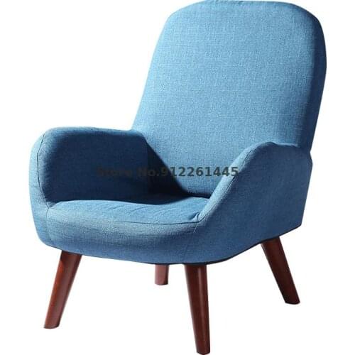 Single Maternity Chair, Backrest Nursing Sofa Chair, Japanese-style Small Apartment Fabric Sofa, Leisure Children Chair