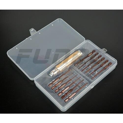 RC Car Titanium Hex Cross 12pcs Metal Socket Screwdriver Tool Set Parts For Model Toy Airplane TRX4 TRX6 SCX10 TRAXXAS