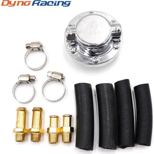 Manual Adjustable 1-5 PSI Fuel Pressure Regulator for Carburetor Engine Fuel Pump YC101145