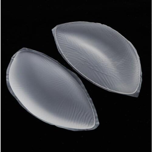 Silicone Bra Insert Pads Push Up Breast Enhancers Skin Color+Clear