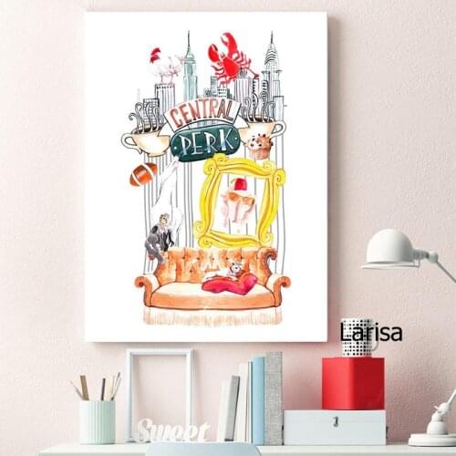 Modern Home Decoration Nordic Canvas Posters and Prints for Living Room Painting On The Wall Picture Wall Art Frameless