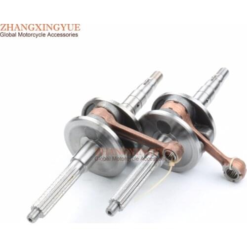 High quality crankshaft for KEEWAY HACKER HURRICANE MATRIX MATRIX SP PIXEL PIXEL RY6 RY8 50 EVO Racing SP SWAN 50 2T 10mm 12mm