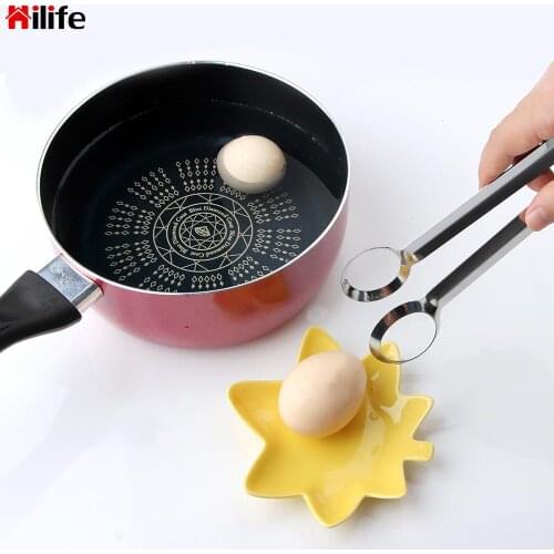 Egg Potato Clip Creative Egg Tong Cake Salad Serving BBQ Tongs Stainless Steel Clip Food Dessert Pick