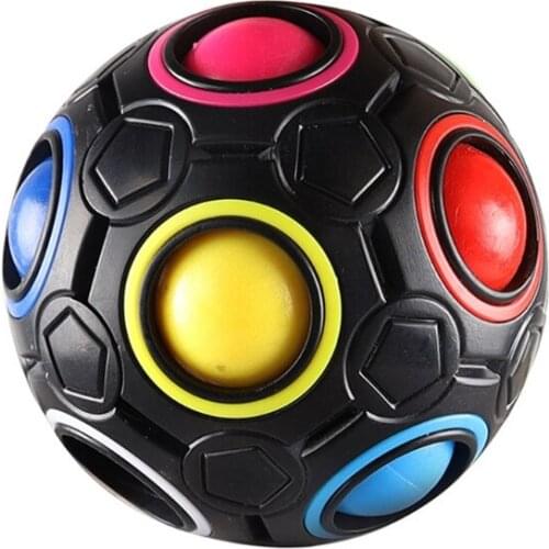 1PC Finger Spinner Sensory Fidget Gyro Cube Gyroscope for Activity Centers Mini Cube Puzzle Stimulation Interactive Ball