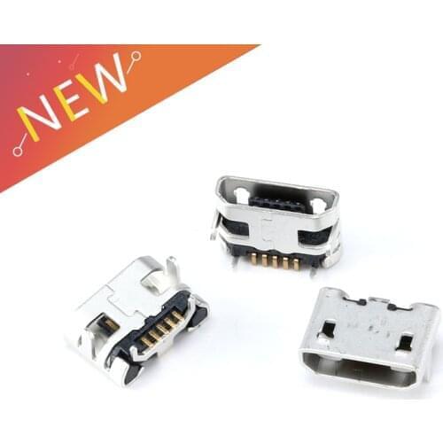 20 Pcs Micro USB Connector 5 Pin usb Jack charging Socket Female