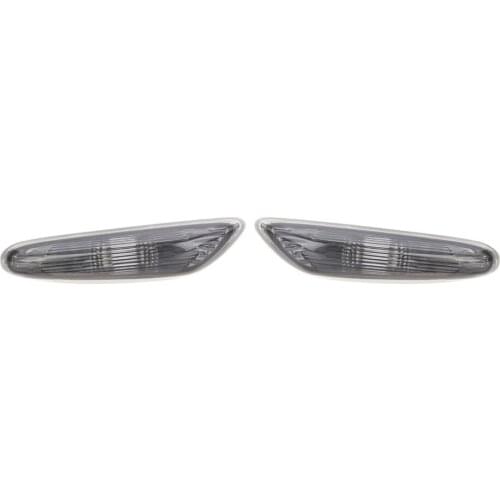 Auto Side Marker Light Bulbs For BMW 3 Series E46 2000-2005 PMMA 1 pair 12V Car Replacement