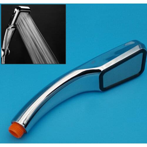 Home Professional Pressurized Water Saving 300 Hole Chrome with ABS Bathroom Showers Square Sprayer Hand Shower Head